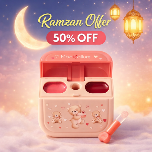 2 in 1 airpods Lip Glow Set – Cute Moisturizing Lip Balm 💄