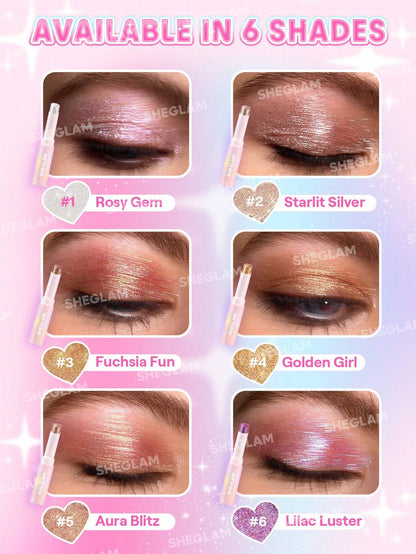 2 in 1 Eyeshadow + Highliter jelly stick